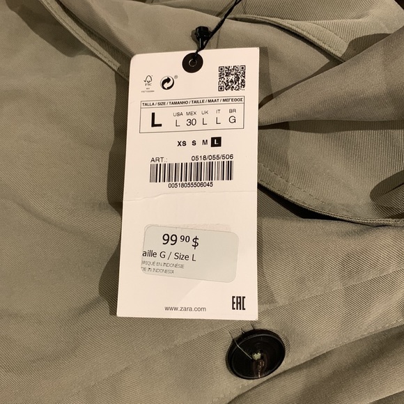 Zara trench coat - Picture 5 of 7